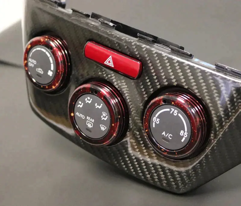Billetworkz 2008-14 Wrx/Sti Climate Control Knobs 5