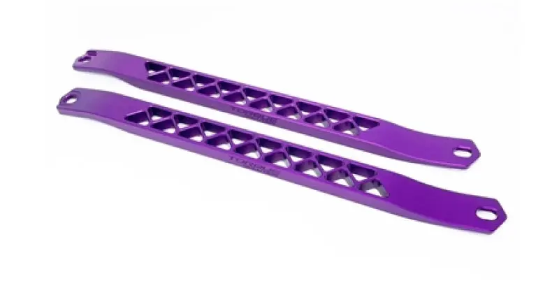 Torque Solution Billet Strut Cross Braces (Purple) Toyota Gr Supra Mkv A90 / A91 1