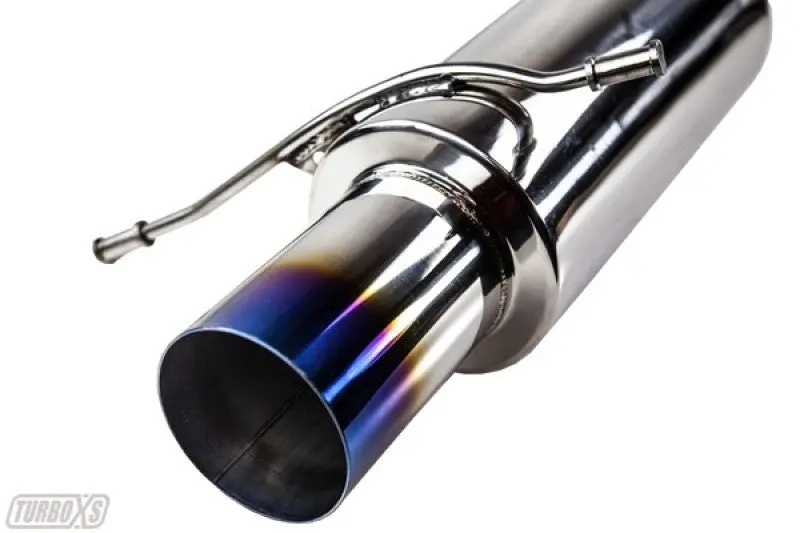 Turbo Xs 02-07 Wrx-Sti Rear Muffler Assembly W/ Titanium Tip 1