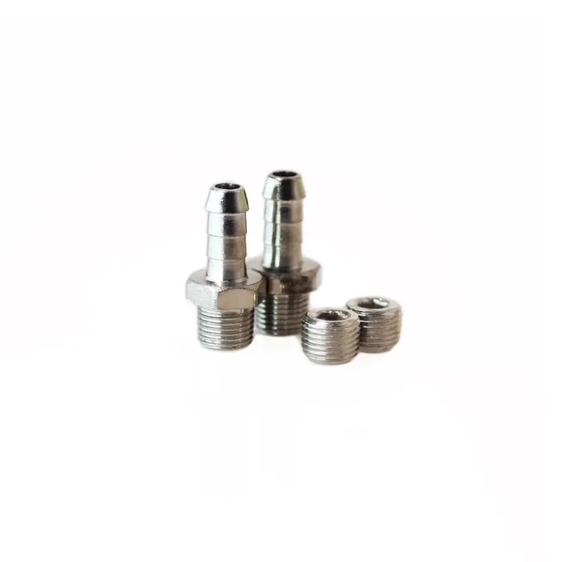 Turbosmart Wg50/60 1/8Npt - 6Mm Hose Tail Fitting Kit W/ Plug 1