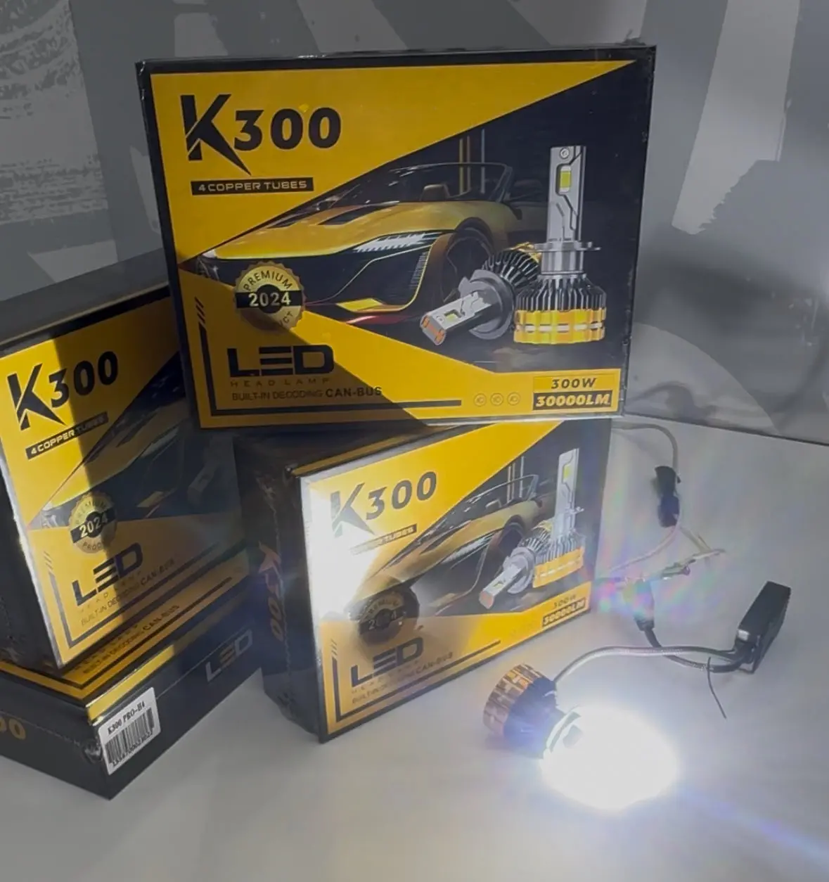 K300 Led Headlight Bulbs 1