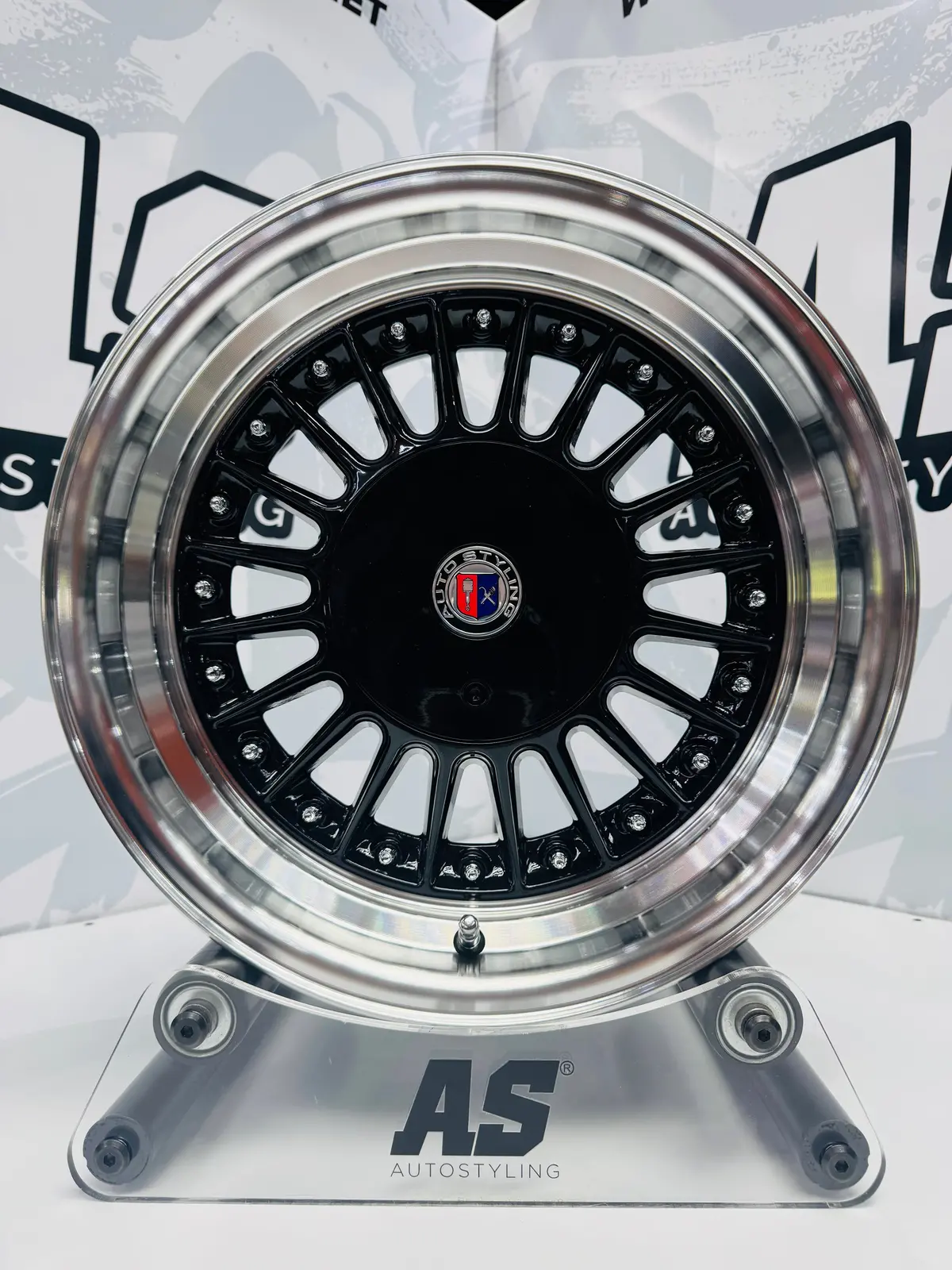 15” As - Alpina Black M7622 4X100 4X108 1