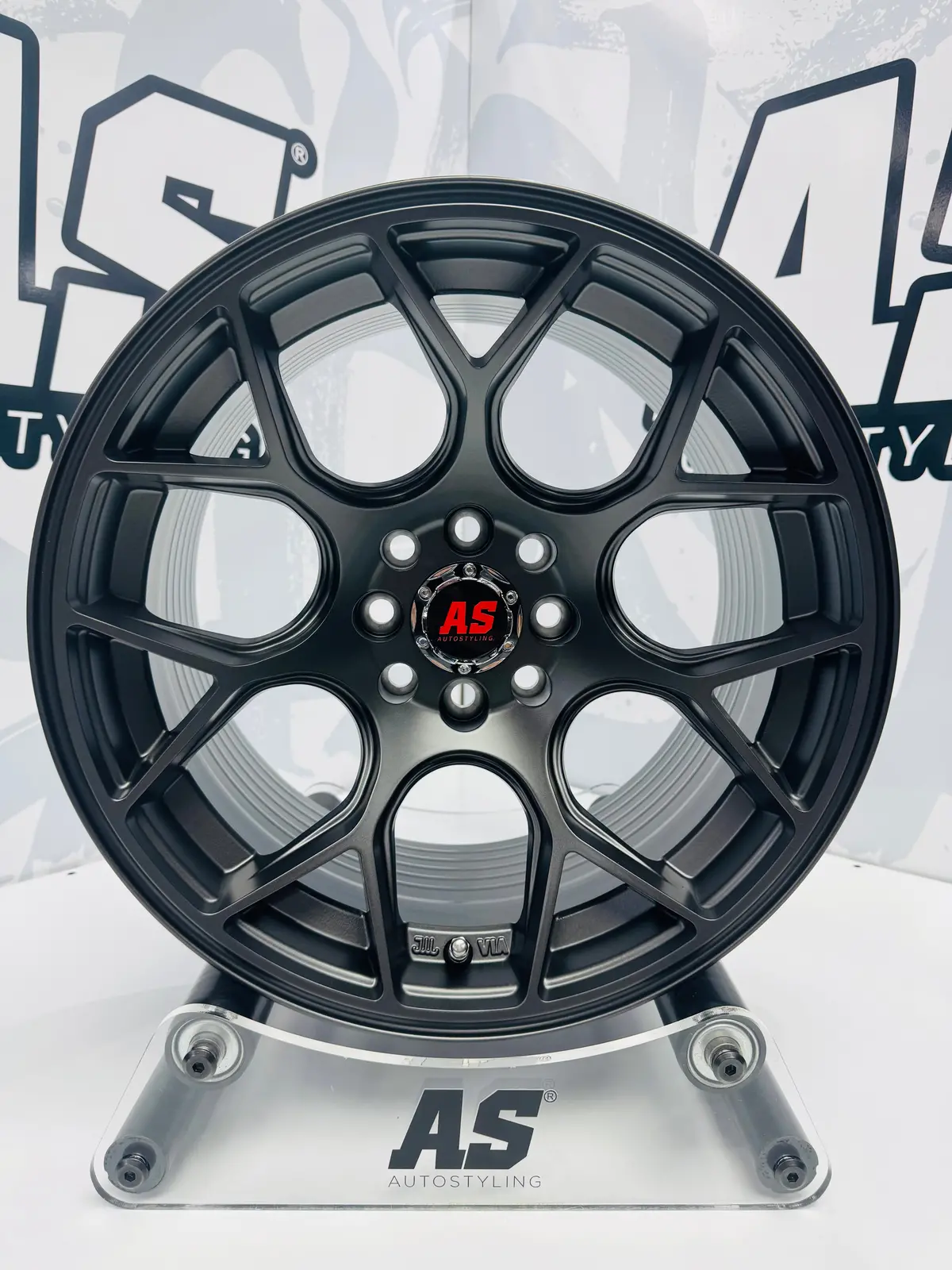 15” As - M7556 Gunmetal4x100 4X108 1