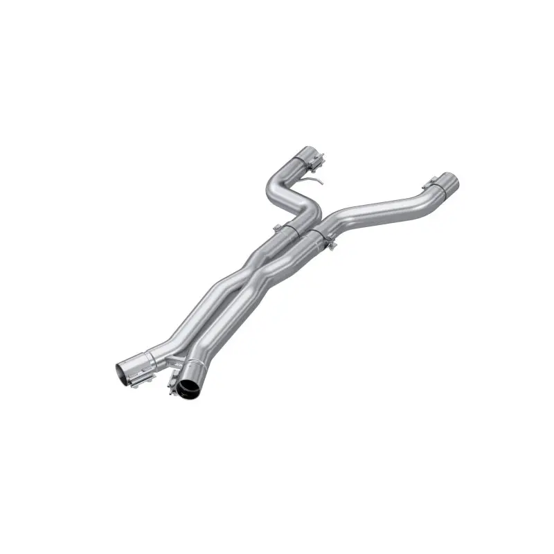 Mbrp 21-23 Bmw M4 G82 / M3 G80 3.0L T304 Stainless Steel 3In Resonator Bypass X-Pipe 1