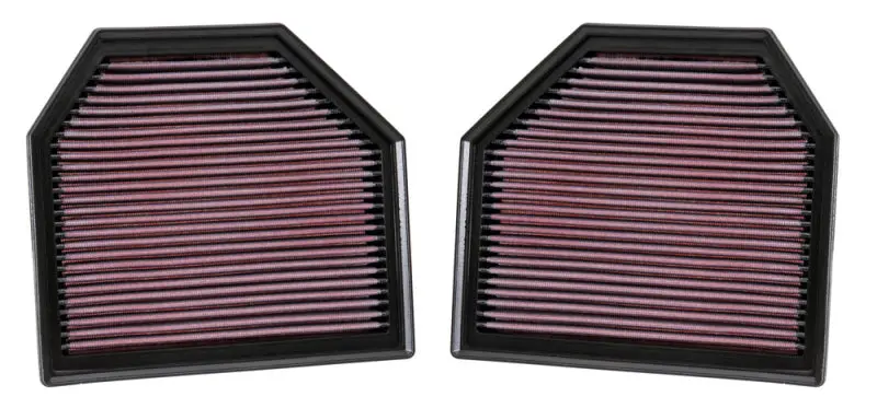 K&N Replacement Air Filter For 11-14 Bmw M5/M6 4.4L V8 / 2015 M4/M3 3.0L I6 (2 Per Box) 2