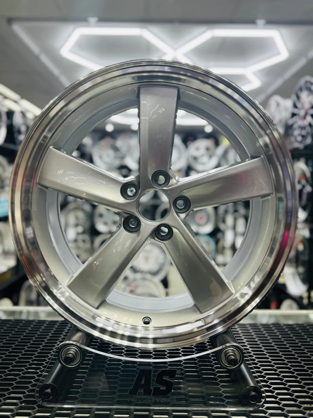 17" As- Rivazza  Reps 5/100 Silver Wheels 1