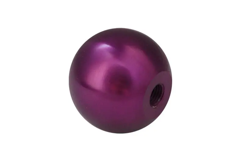 Torque Solution Billet Shift Knob (Purple): Universal 12X1.25 1
