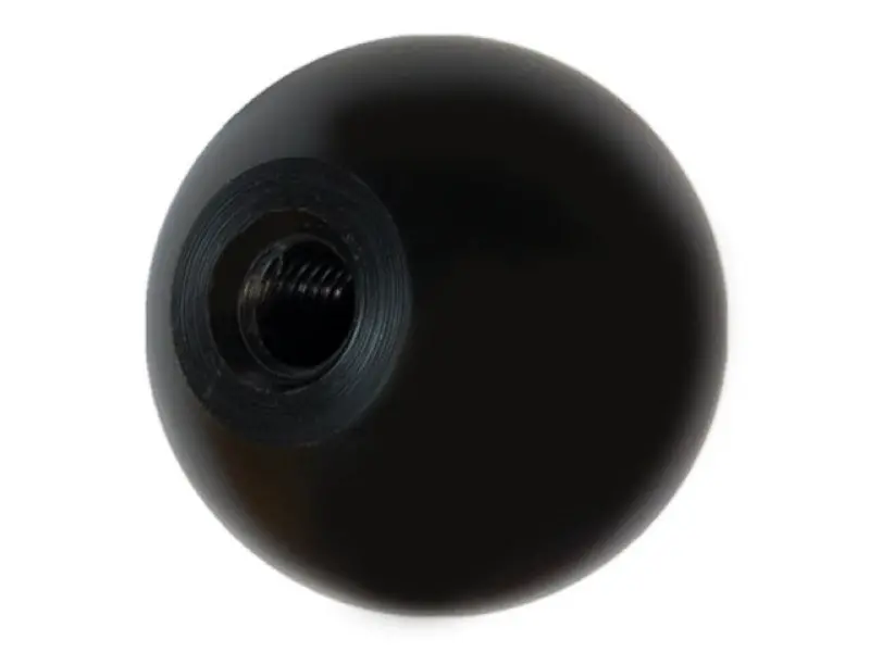 Torque Solution Delrin 50Mm Round Shift Knob: Universal 10X1.25 1
