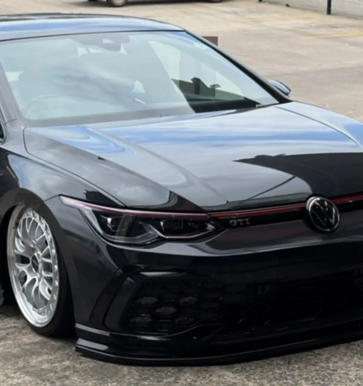 Mk8 Gti Front Bumper Splitter 1