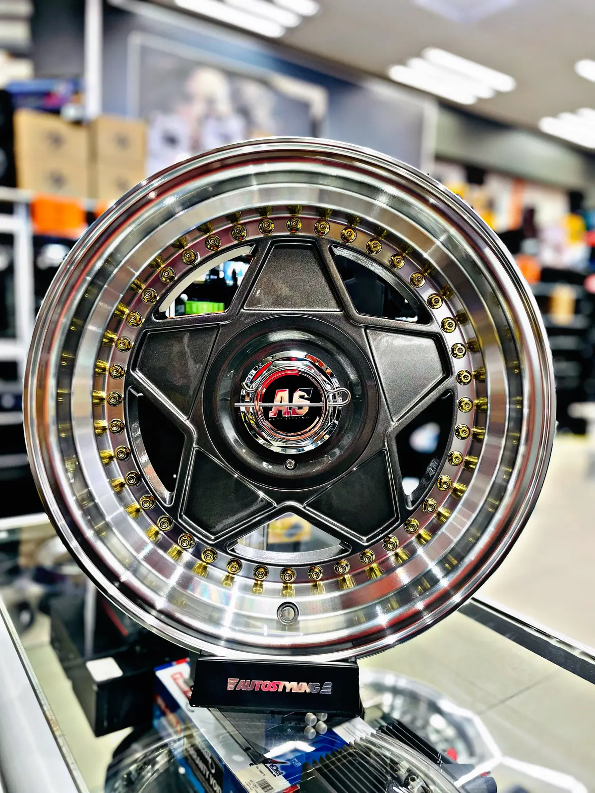 15” As- Modena Grey ( G  )4X100 & 5X100 1