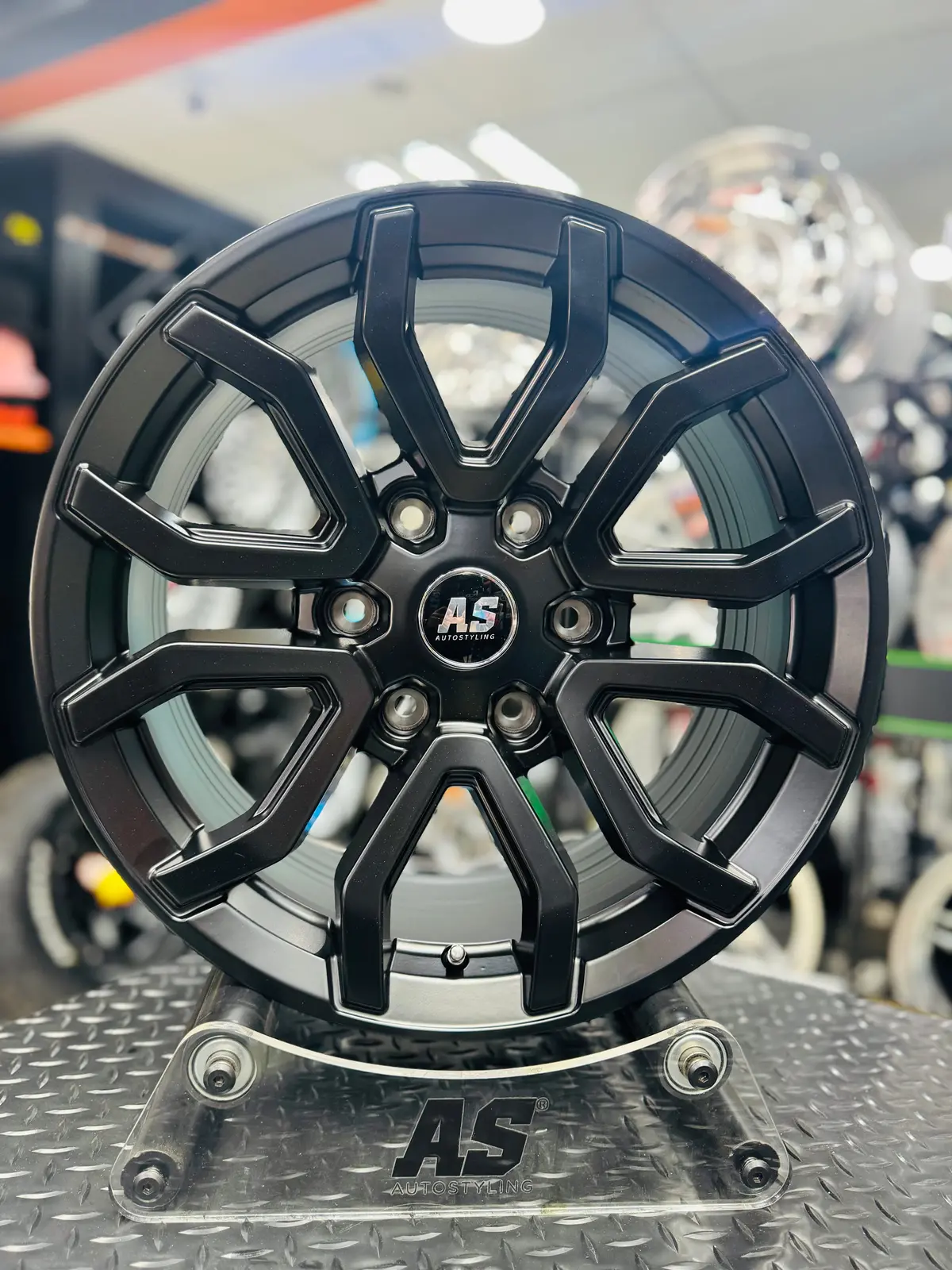 17 ” As Raptor 6X139 4X4 Bakkie Wheels Satin Black 1