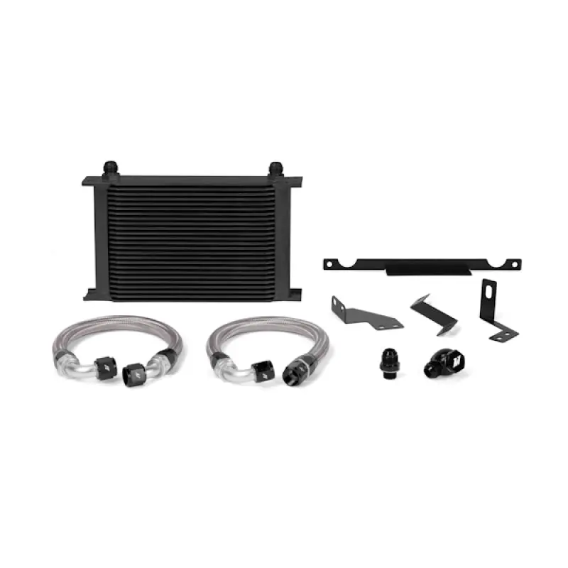 Mishimoto Mitsubishi Evolution 7/8/9 Black Oil Cooler Kit 1