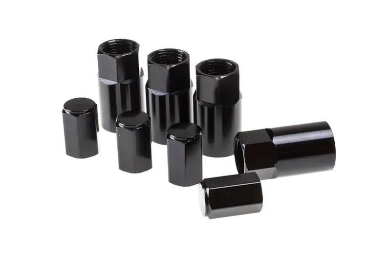 Wheel Mate Aluminum Tpms Valve Stem Cover - Blue Anodize 1