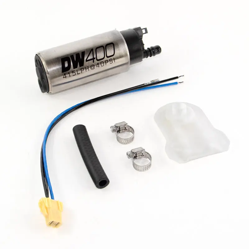 Deatschwerks 415Lph Dw400 In-Tank Fuel Pump W/ 9-1041 Install Kit 98-11 Nissan Patrol 1