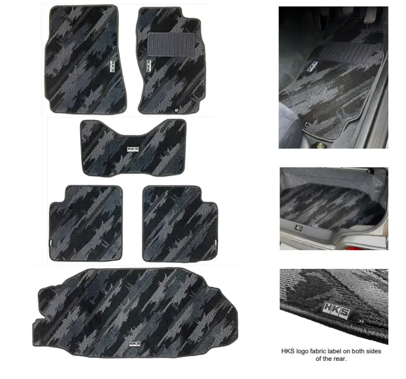 Hks Floor Mats Bcnr33 Full Set Oct Rhd 1