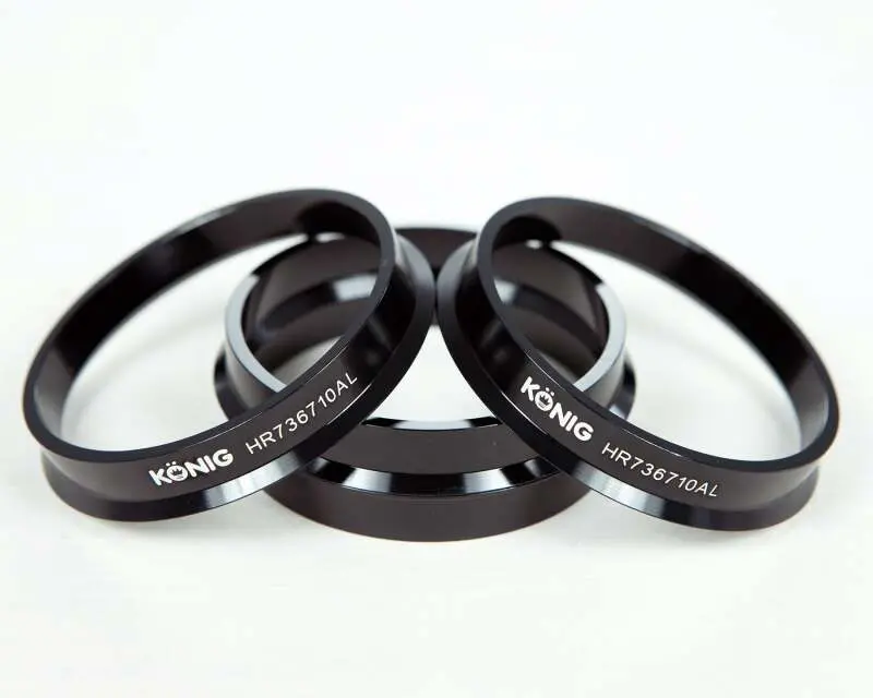Konig Hub Ring - Aluminum Set (4Pcs) - 73.1Mm O.D. / 67.1Mm I.D. 1