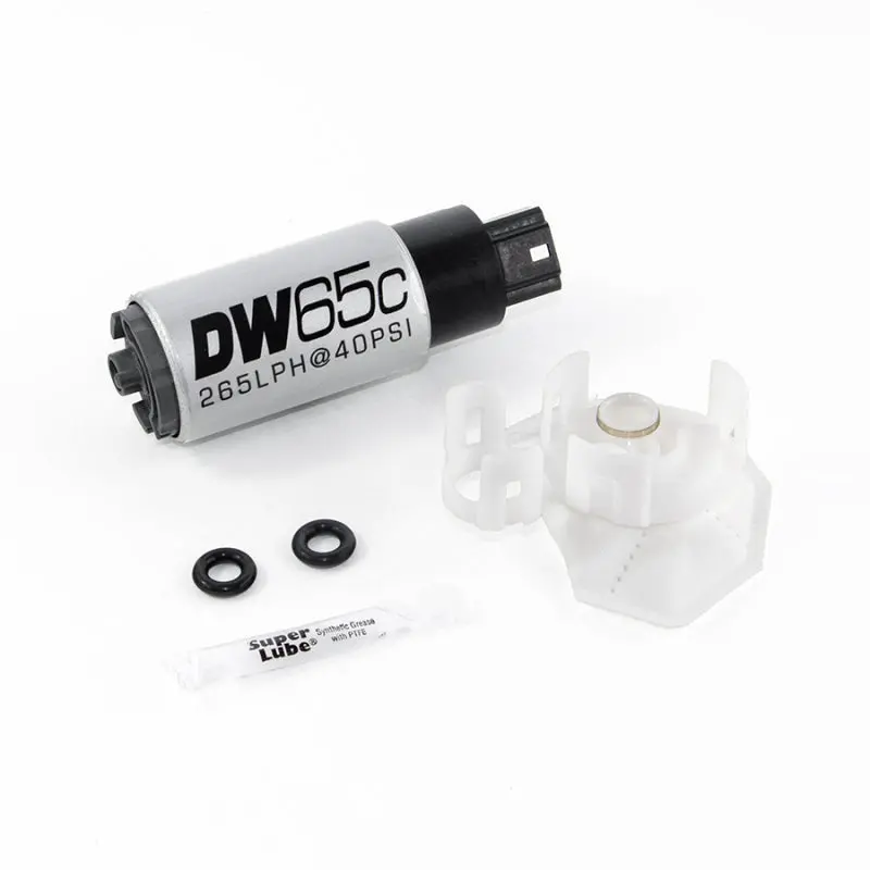 Deatschwerks 265 Lph Compact In-Tank Fuel Pump W/ Set Up Kit 08-15 Mitsu Evo X, 06-13 Mazdaspeed 3/6 1