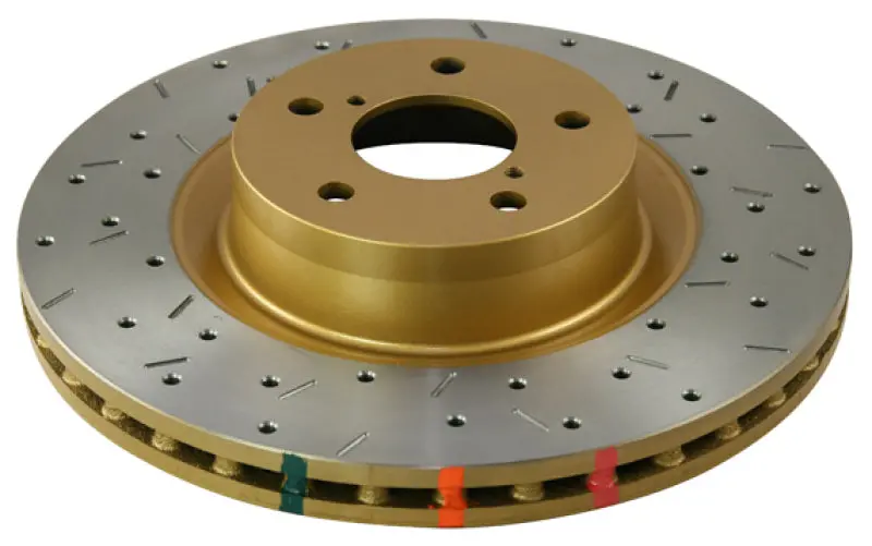 Dba T3 4000 Series Drilled And Slotted Brake Rotors For 2001–2011 Lotus Elise & Exige S2 (Front And Rear) 1