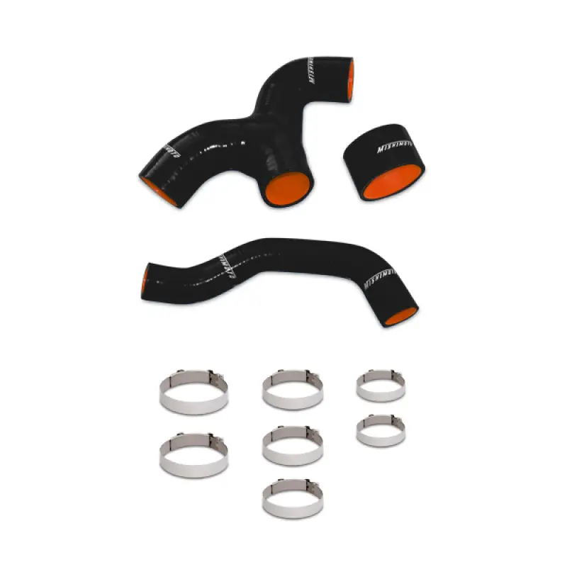 Mishimoto 02-05 Subaru Wrx Black Silicone Intercooler Hoses 2