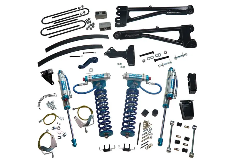 Superlift 6-Inch Lift Kit For 2008–2010 Ford F-250/F-350 Super Duty 4Wd – Includes Replacement Radius Arms & King Coilover Rear Shocks 1