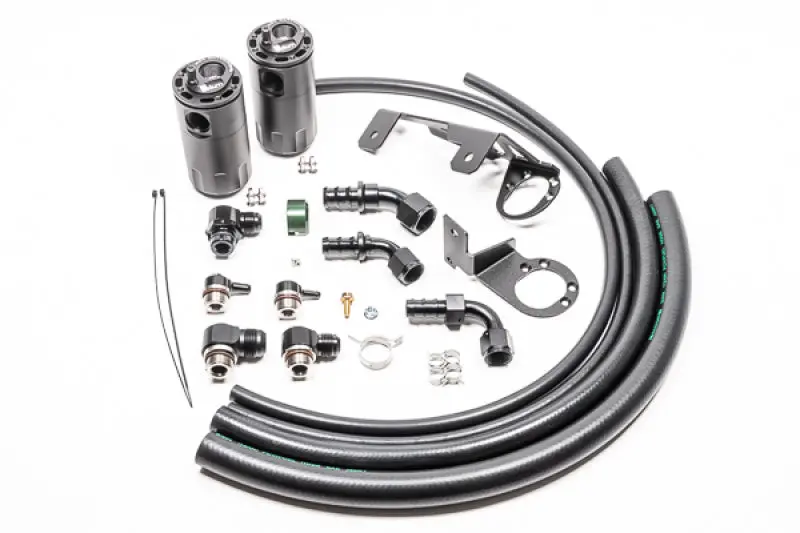 Radium Engineering Dual Catch Can Kit Mk5 Supra Fluid Lock 1