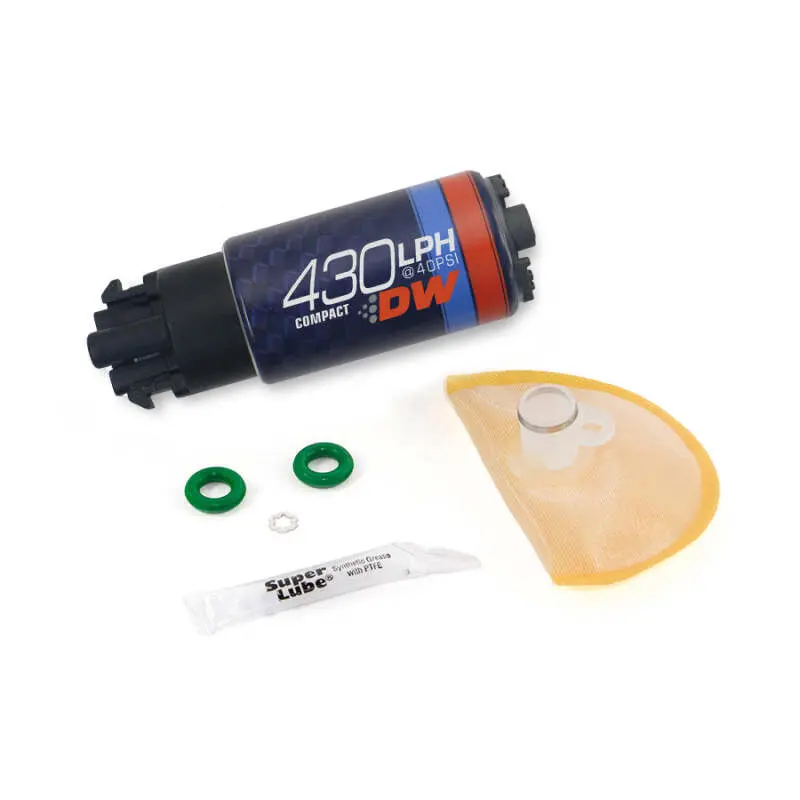Deatschwerks 05-09 Subaru Legacy Gt / 08-14 Wrx / 08-21 Sti Dw430c 430Lph Compact Fuel Pump 1