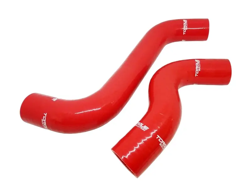Torque Solution 2015+ Subaru Wrx / 2014+ Forester Xt Silicone Radiator Hose Kit - Red 1
