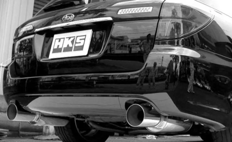 Hks 05-07 Subaru Legacy Gt Silent Hi-Power Dual Exhaust 1
