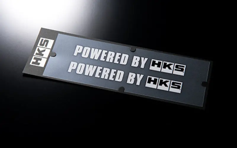 Hks Hks Sticker Powered By Hks W200 White 1