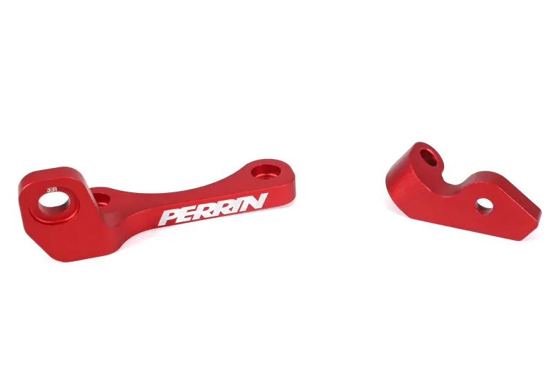 Perrin 2022+ Subaru Wrx/19-23 Ascent/Legacy/Outback Top Mount Intercooler Bracket - Red 2