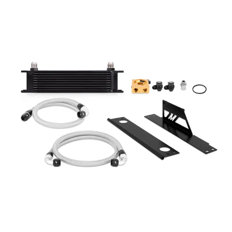 Mishimoto 02-05 Subaru Wrx/Sti Thermostatic Oil Cooler Kit - Black 1