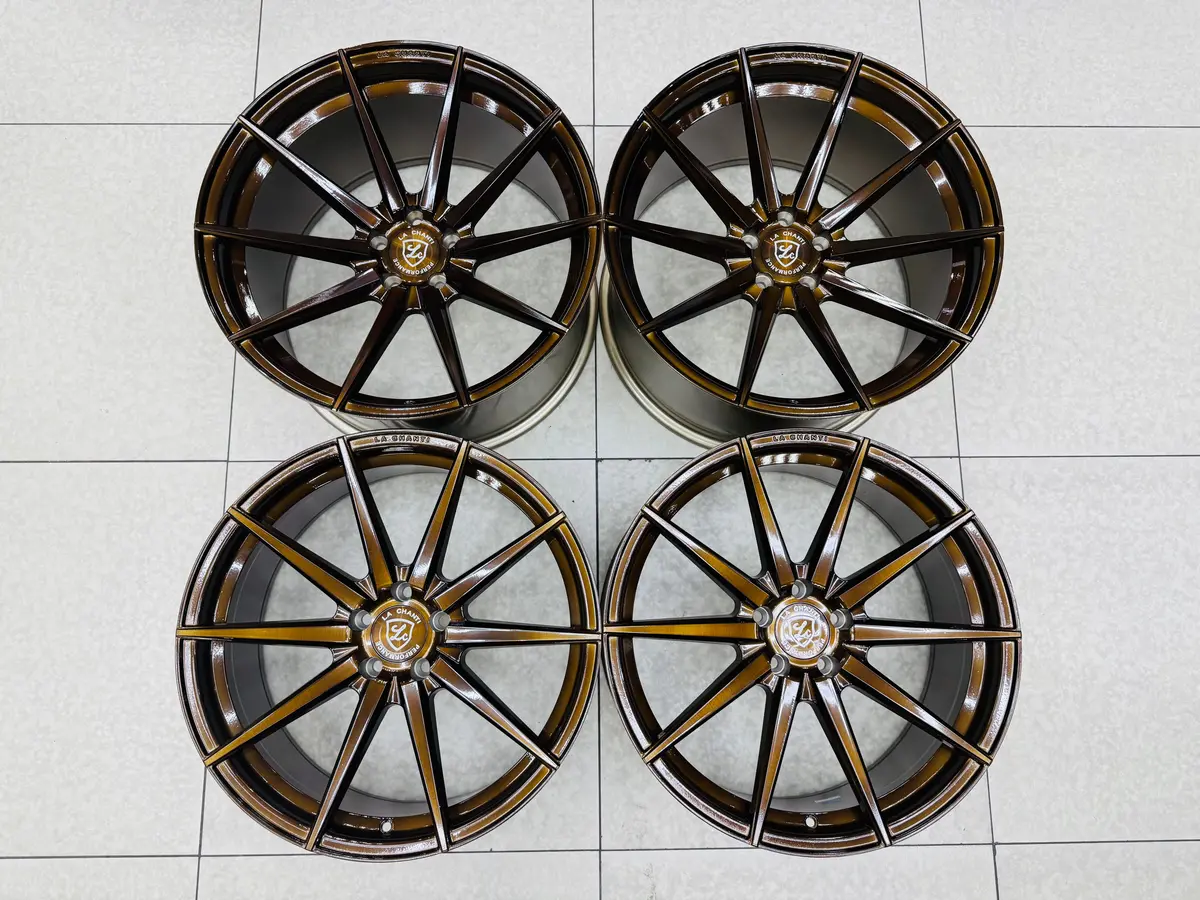 20” As-5010 5X112 Pcd Bronze Wheels 1