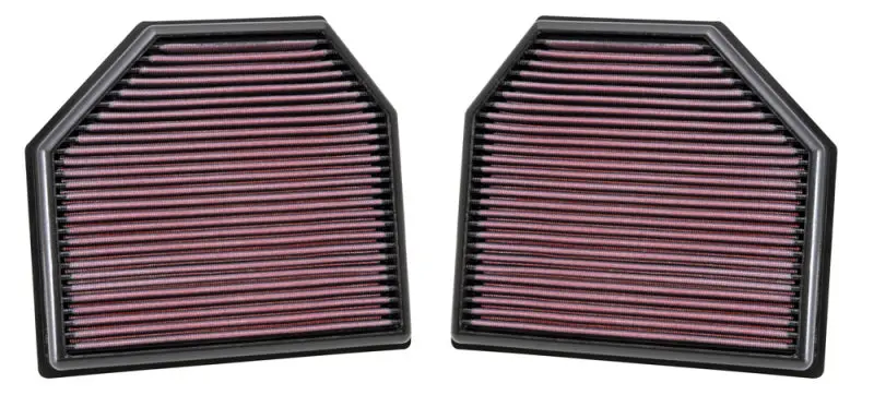 K&N Replacement Air Filter For 11-14 Bmw M5/M6 4.4L V8 / 2015 M4/M3 3.0L I6  (2 Per Box) 1