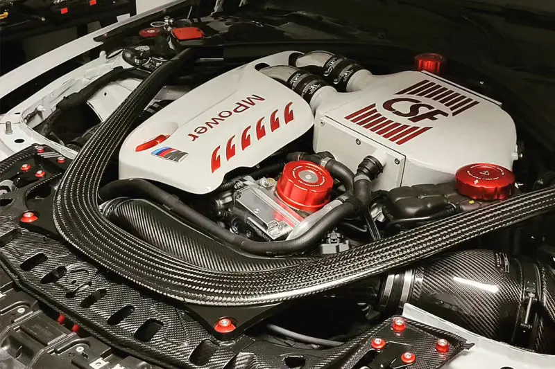Csf 2014+ Bmw M3/M4 (F8x) Top Mount Charge-Air-Cooler - Raw Finish 2