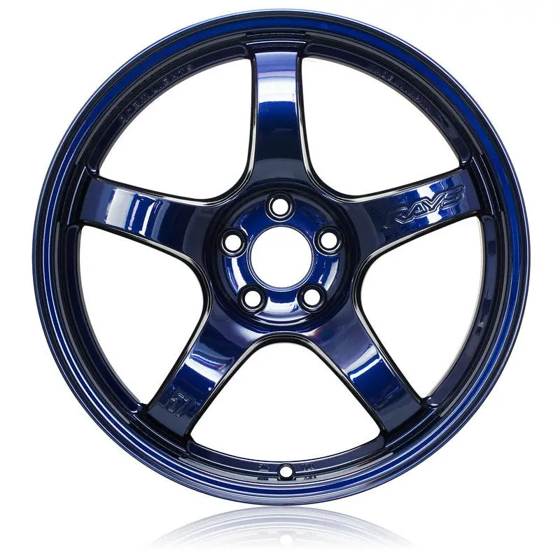 Gram Lights 57Cr 19X9.5 +25 5X112 Eternal Blue Pearl Wheel (Special Order) 1