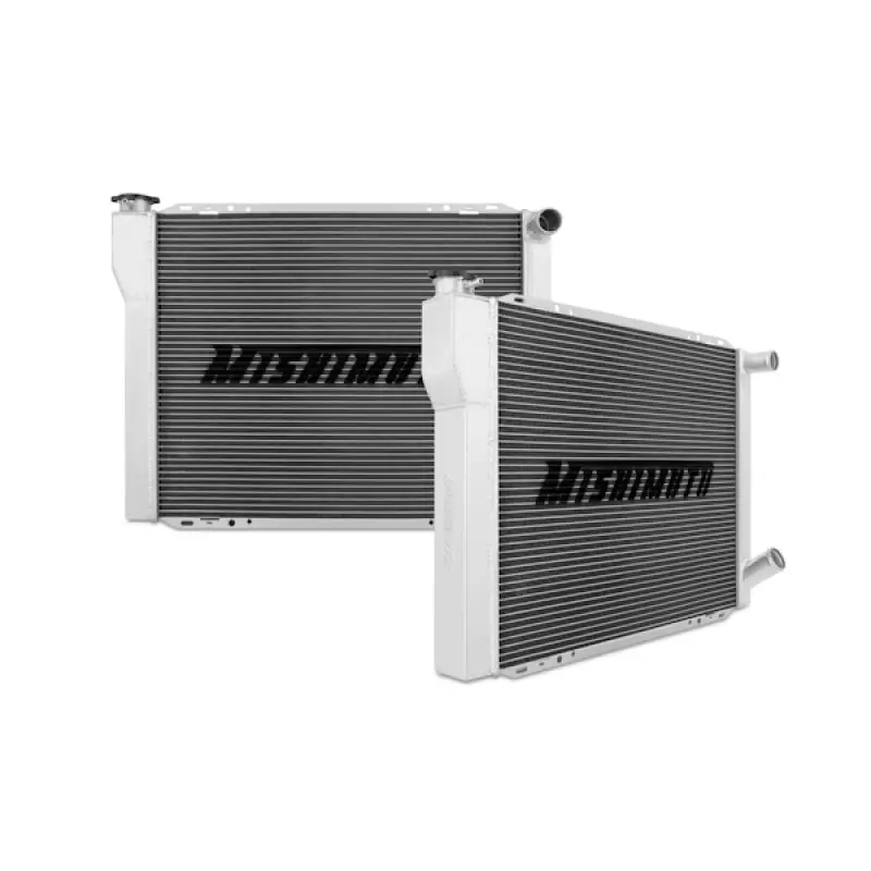 Mishimoto Universal Dual Pass Race Radiator 27X19x3 Inches Aluminum Radiator 1