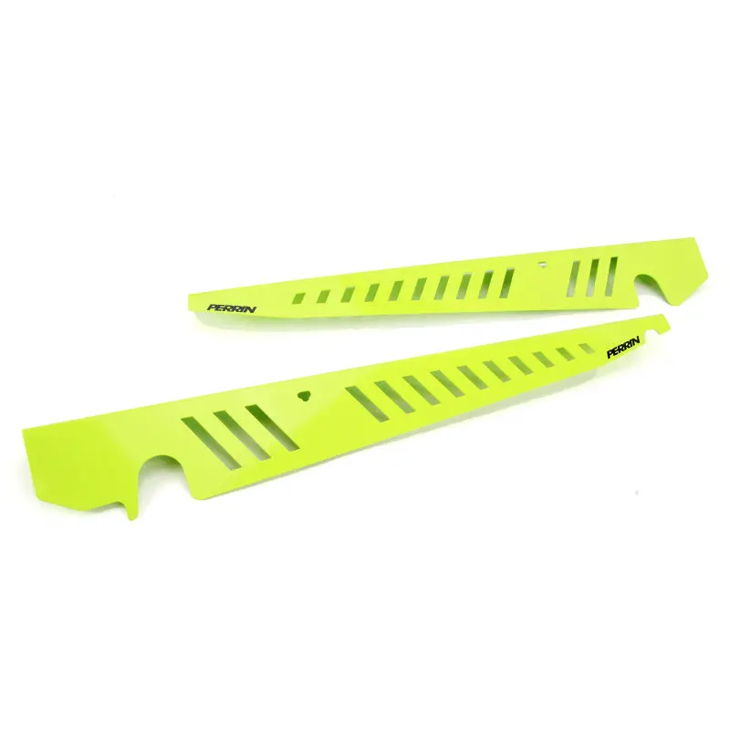 Perrin 15-21 Subaru Wrx/Sti Fender Shroud Set - Neon Yellow 1