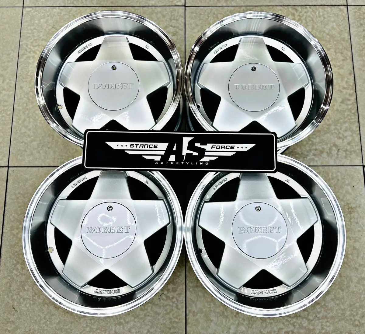 15” As Borb Silver 1