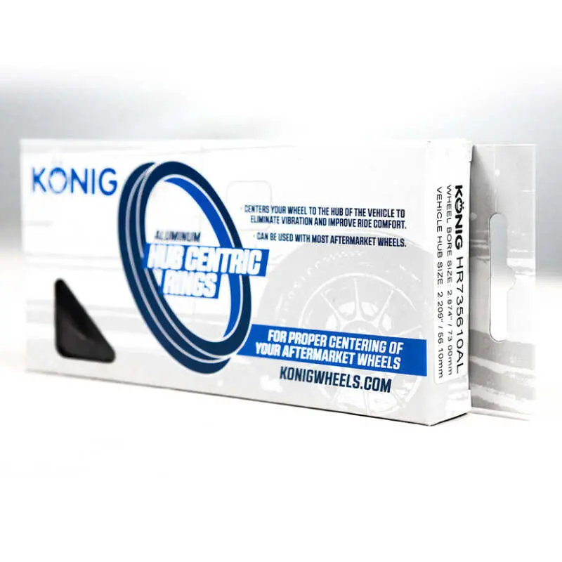 Konig Aluminum Hub Ring Set (4Pcs) - 73.1Mm O.D. / 56.1Mm I.D. 1