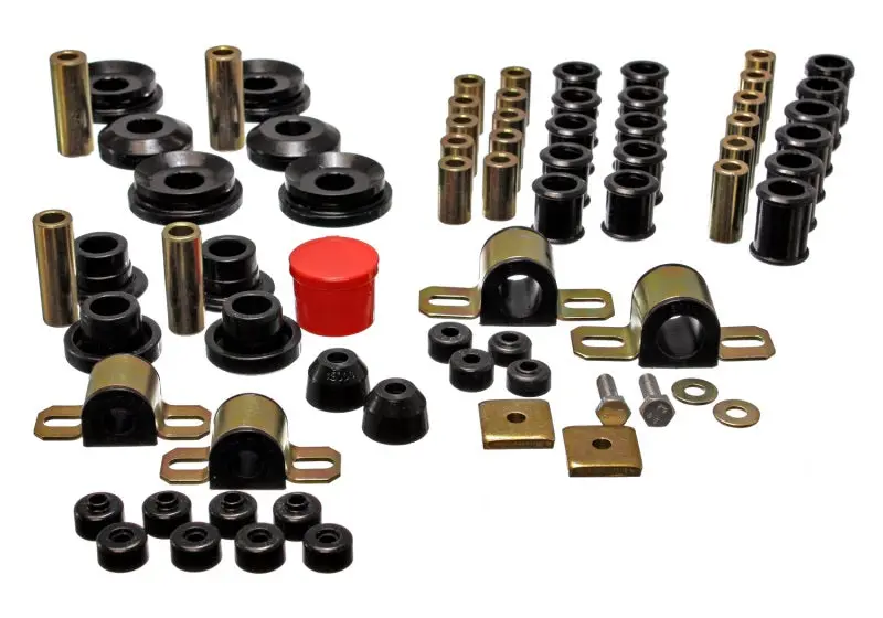 Energy Suspension 95-98 Nissan 240Sx (S14) Black Hyper-Flex Master Bushing Set 2