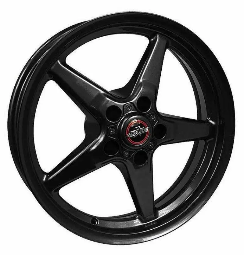 Race Star 92 Drag Star Bracket Racer 15X10 5X4.75Bc 7.25Bs Gloss Black Wheel 1