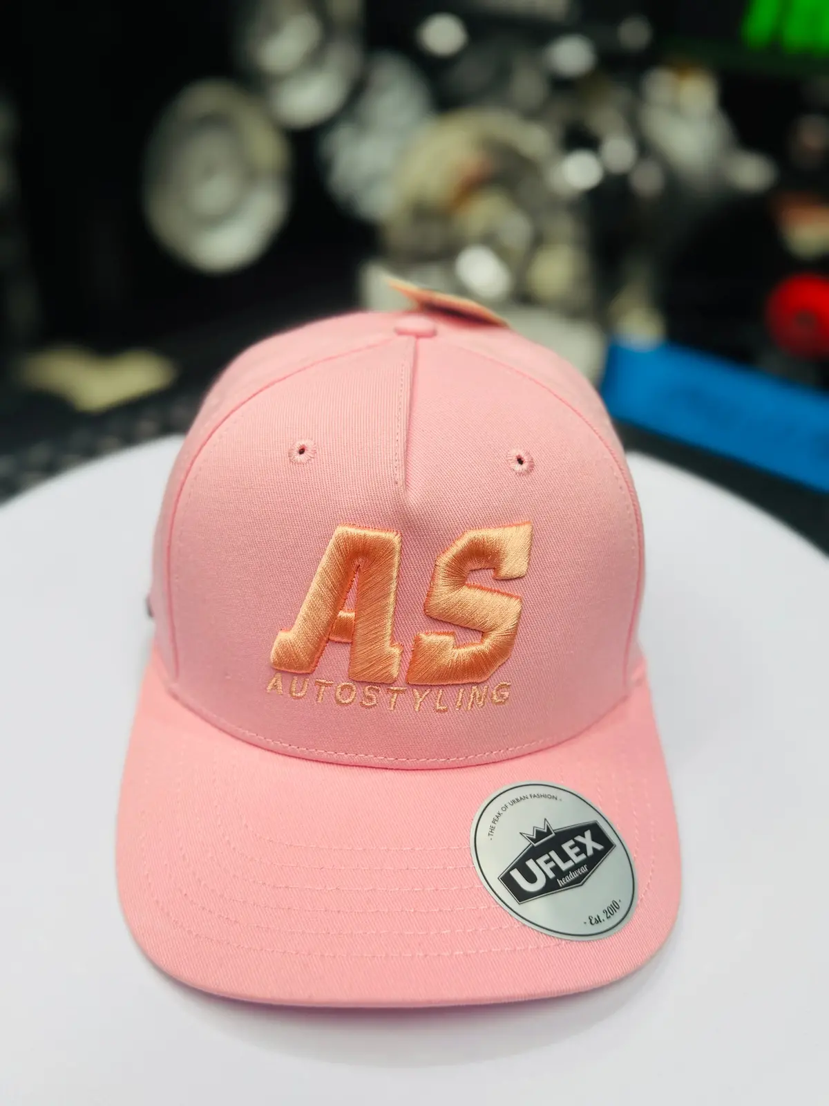 Autostyling 6 Panel Snap Back Cap Pink 1