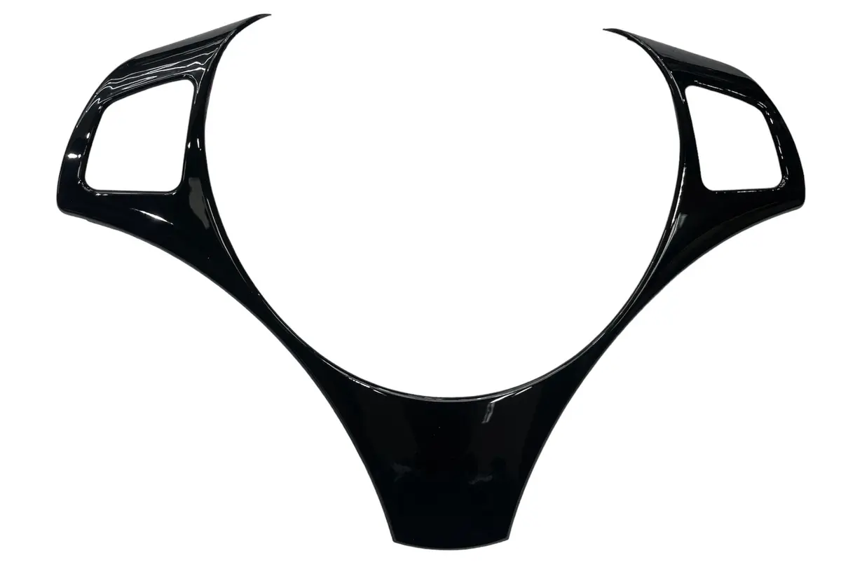 E90 Steering Wheel Gloss Black Insert Low Spec 1