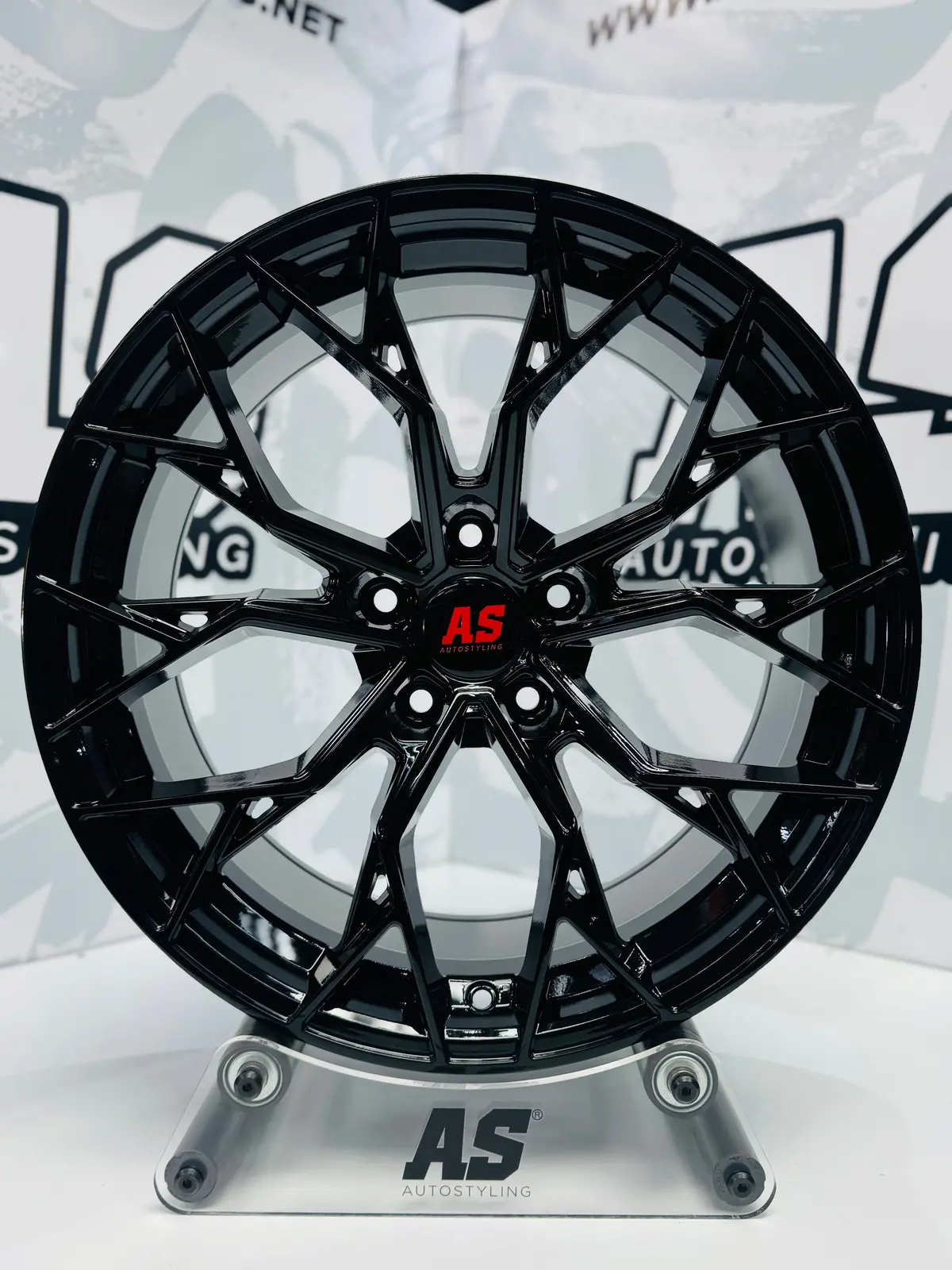 19” As-F982754 ( 5X120 Bmw ) Black Pre Fitted Set Discounted 1