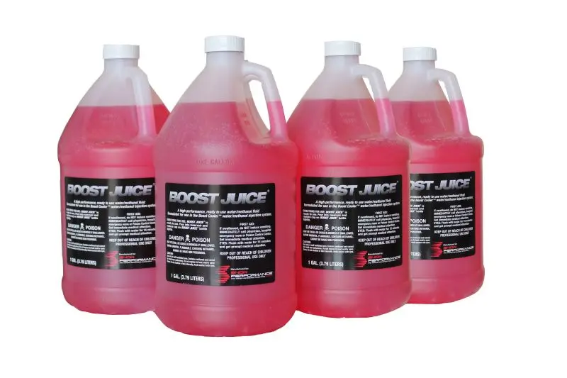 Snow Performance Boost Juice Methanol-Water Injection Fluid – Case Of Four 1-Gallon Containers 1
