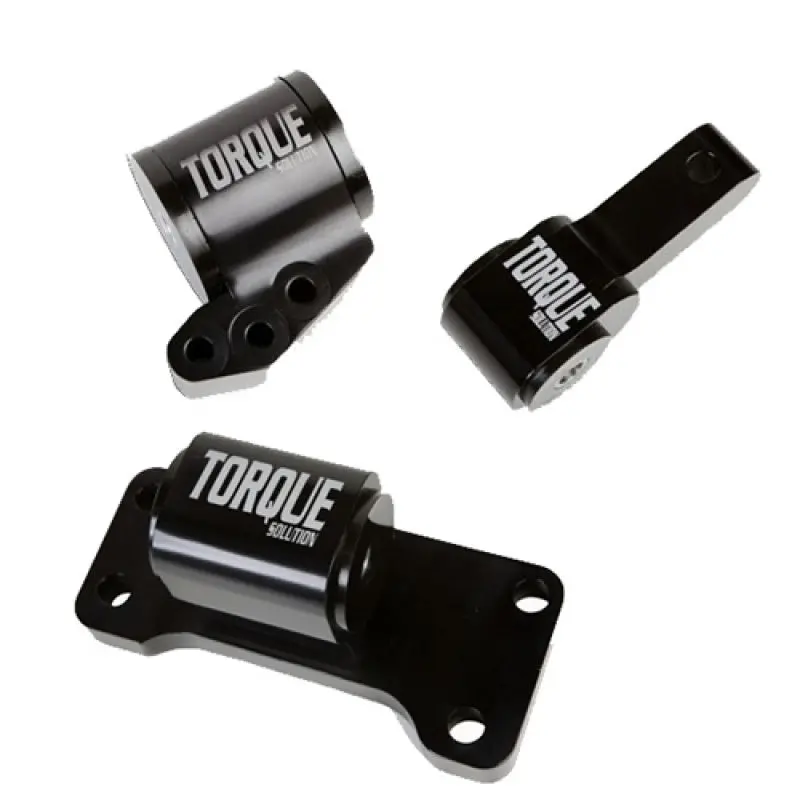 Torque Solution Mitsubishi Evo Vii-Ix Billet 3 Piece Mount Kit, 5 Speed Transmission 1