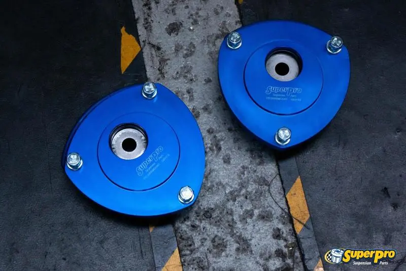 Superpro 2015 Audi A3 Quattro Premium Front Upper Fixed Camber Offset Strut Mount Set 2