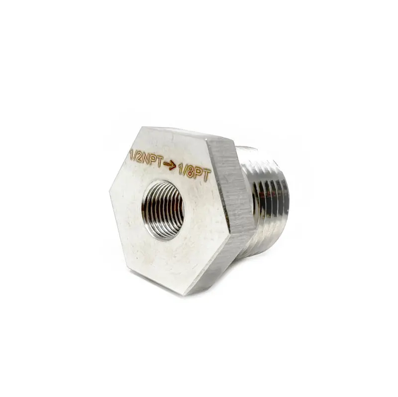 Torque Solution 1/2 Npt To 1/8 Pt Sensor Adapter Plug 1