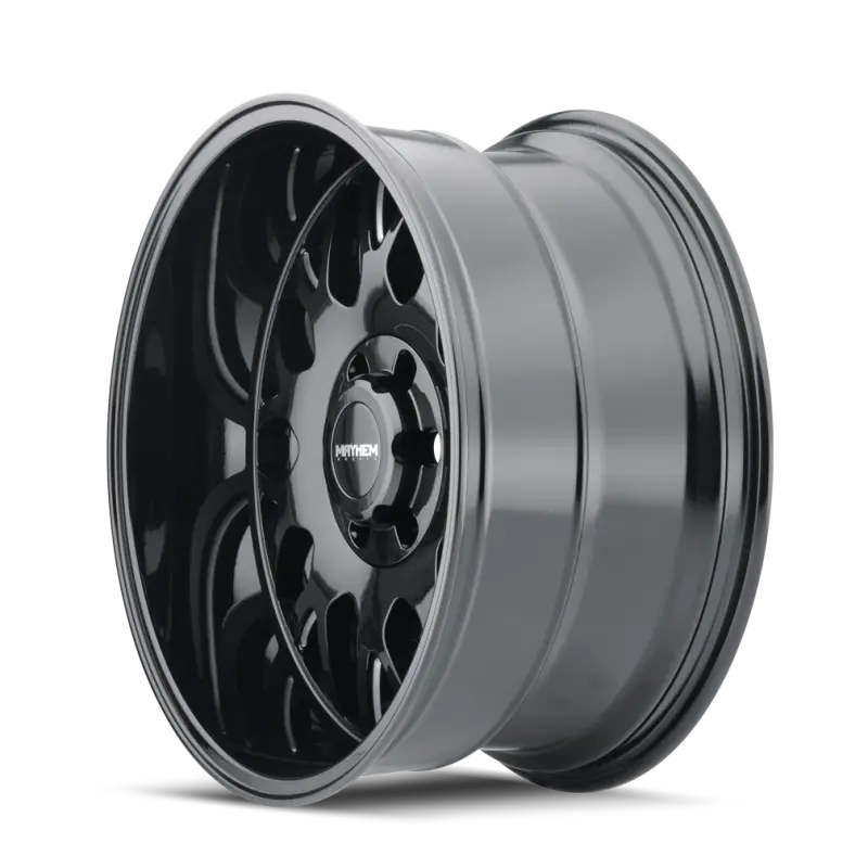 Mayhem 8110 Tripwire Forged Wheel – 20X10, 8X170 Bolt Pattern, -19Mm Offset, 130.8Mm Hub Bore, Black With Milled Spokes 2