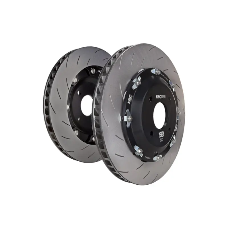 Ebc Racing 06-13 Chevrolet Corvette C6 7.0L (Z06) Sg-Racing Floating Conversion Rotors 2